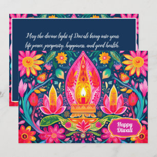 tarjeta Jardines Diwali Encantados