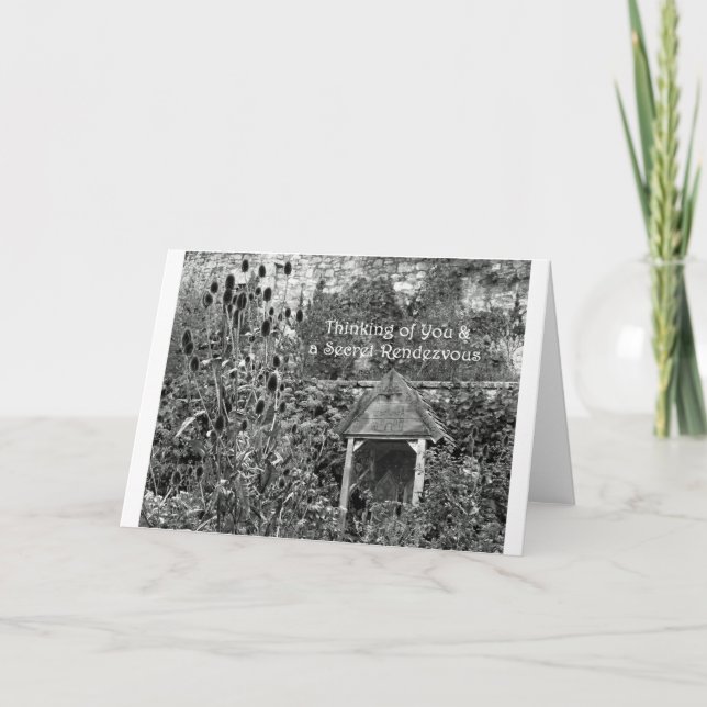 Tarjeta Jardines secretos (Anverso)