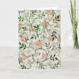 Tarjeta Jasmine by William Morris