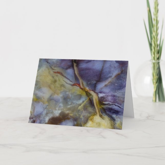 Tarjeta Jasper violeta (Anverso)
