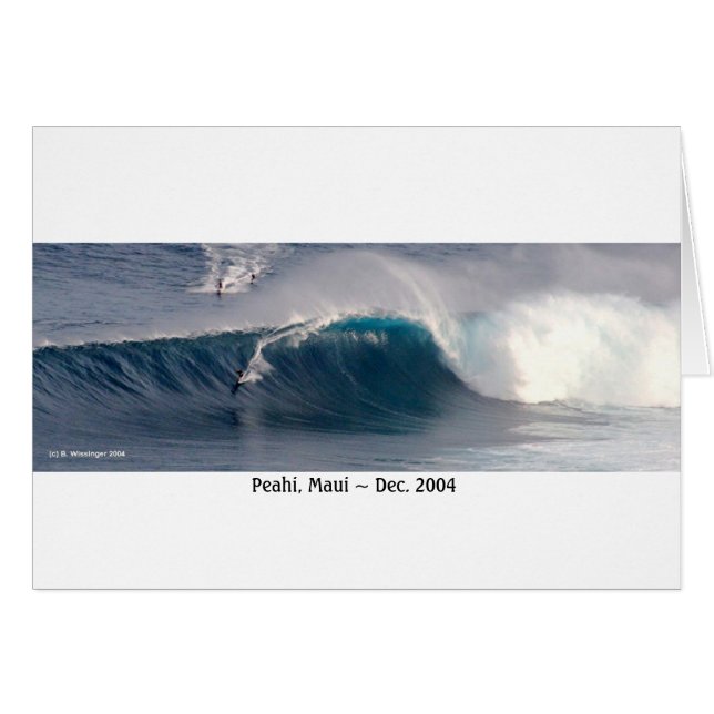 Tarjeta Jaws Surf (Anverso (Horizontal))
