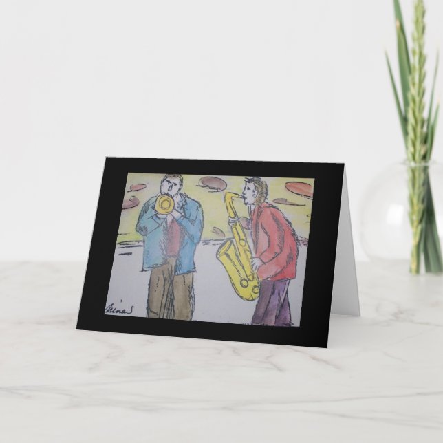 TARJETA JAZZ DUO (Anverso)