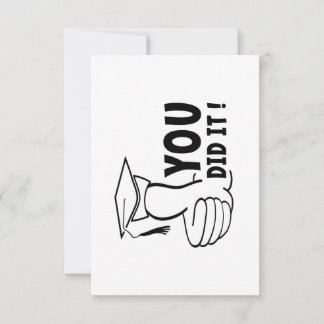 Tarjeta Je bent geslaagd of je hebt het gehaald, diploma