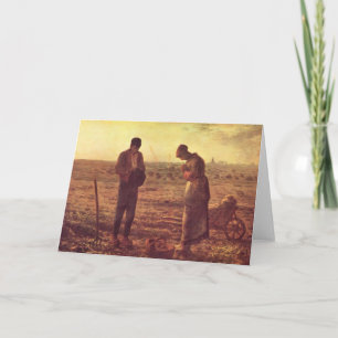 Tarjeta Jean-Francois Millet - El ángel