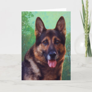 Tarjeta Jefe del Pastor Alemán