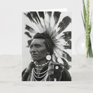 Tarjeta Jefe Eagle, indio salí