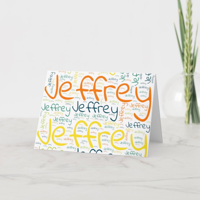Tarjeta Jeffrey (Anverso)