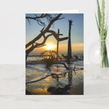jekyll Island sunrise card #4 (ficha interior en b
