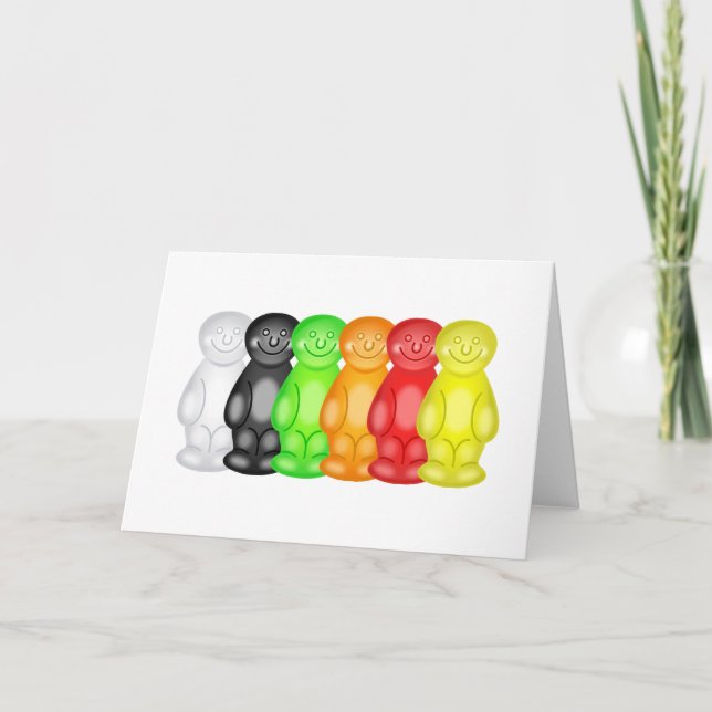 Tarjeta Jelly Baby Gang (Anverso)