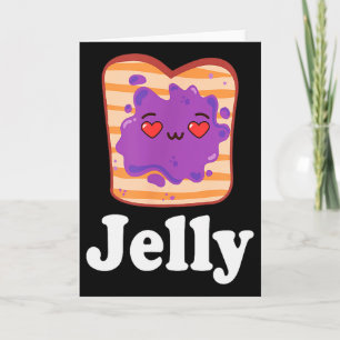 Tarjeta Jelly & Peanut Butter San Valentín Él y Ella