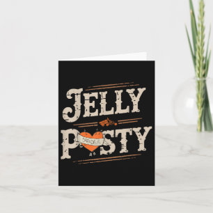 Tarjeta Jelly Personalizado Nombre Cowboy Birday Men