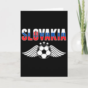 Tarjeta Jersey de aficionados de fútbol de Eslovaquia - Ba