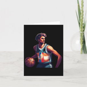 Tarjeta Jersey de baloncesto retro