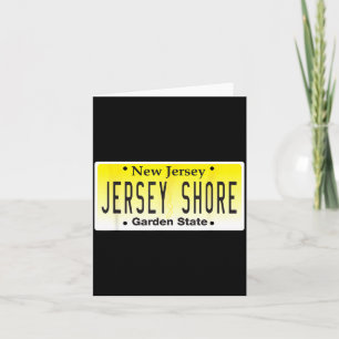 Tarjeta Jersey Shore divertido Pauly D ciudad de playa alt