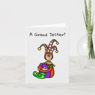 Tarjeta Jester Husband Apreciation Day Card