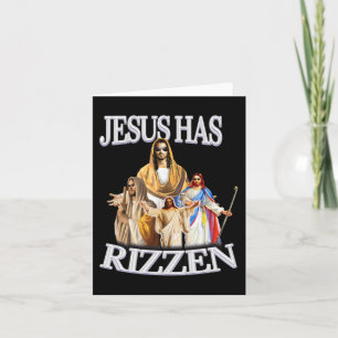 Tarjeta Jesucristo ha rizalizado la Pascua religiosa de Je