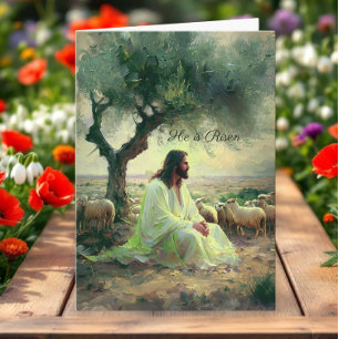 Tarjeta Jesucristo Pascua Religioso Cristiano