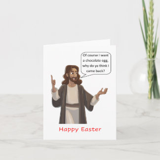 Tarjeta Jesús ama el chocolate, feliz cumpleaños