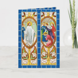 Tarjeta Jesús aparece a los apóstoles en Pascua (RT 02)