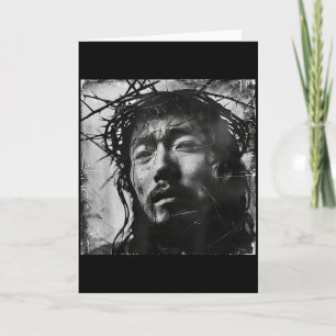 Tarjeta Jesús asiático, Cristianismo, Iglesia, Asia, Jesús