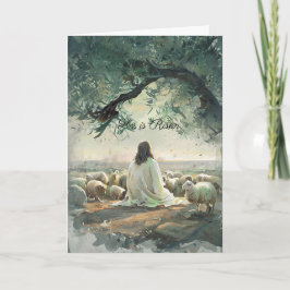 Tarjeta Jesus Christ Easter Religious Chisrian