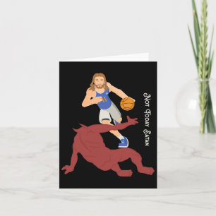 Tarjeta Jesús Cristiano Contra Satanás No Hoy Bysketbyll
