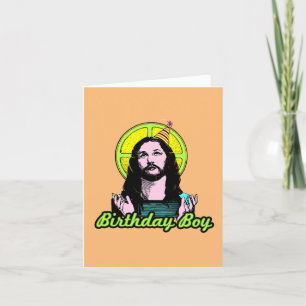 Tarjeta Jesus de niño de cumpleaños