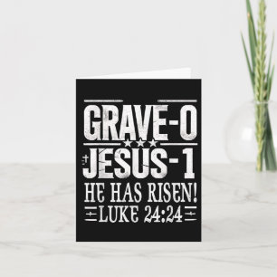 Tarjeta Jesús Derrotó la Tumba el Domingo de Pascua Él Res