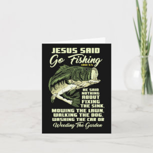 Tarjeta Jesús Dijo Ir Pescando Pescado Story Bible Anglys