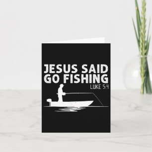 Tarjeta Jesús Dijo Que Vayan A Pescar A Cristo Pescador Cr