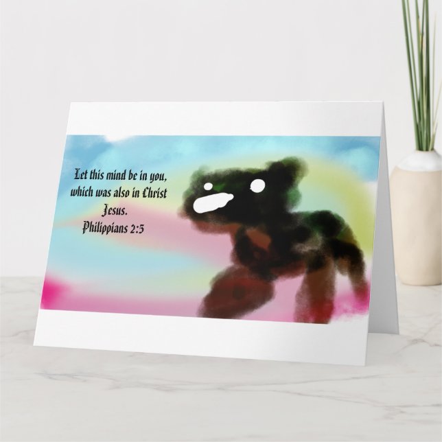 Tarjeta Jesús en (Anverso)