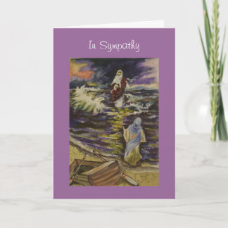 Tarjeta Jesús en medio de nuestras tormentas