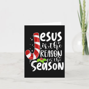 Tarjeta Jesús Es La Razón De La Navidad De Los Navidades D