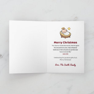 Tarjeta Jesús Es la Razón de la Temporada Personalizado
