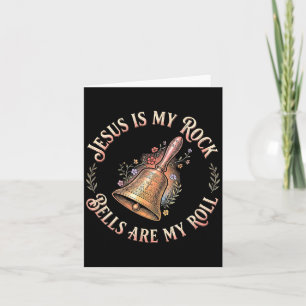 Tarjeta Jesús Es Mi Roca Las Campanas Son Mi Rodar Diverti