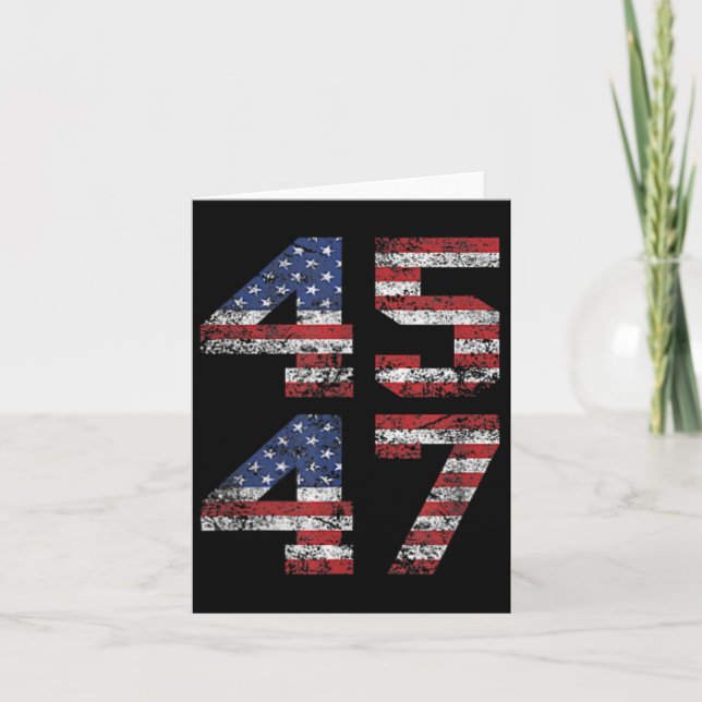 Tarjeta Jesús Es Mi Salvador Trump Es Mi Presidente Americ (Anverso)