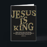 Tarjeta Jesús Es Rey Camuflaje Cruz Cristiana Dios Fe Bibl<br><div class="desc">Jesús Es Rey Camuflaje Cruz Cristiana Dios Fe Biblia (en la parte posterior)</div>