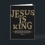 Tarjeta Jesús Es Rey Camuflaje Cruz Cristiana Dios Fe Bibl<br><div class="desc">Jesús Es Rey Camuflaje Cruz Cristiana Dios Fe Biblia (en la parte posterior)</div>