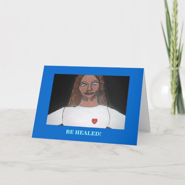 TARJETA JESÚS: ESTAR SANTO (Anverso)