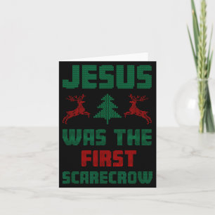 Tarjeta Jesús fue el primer estilo de suéter feo de Ecrow