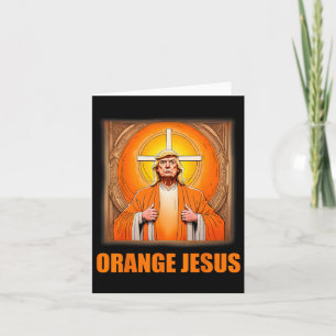 Tarjeta Jesús Funny Trump 1