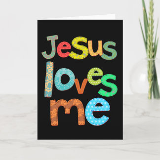 Tarjeta Jesús me ama