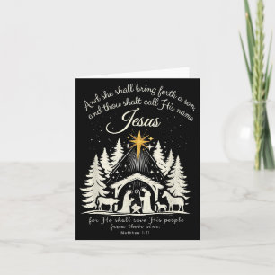 Tarjeta Jesús Navidades cristianos Navidad Familia de árbo
