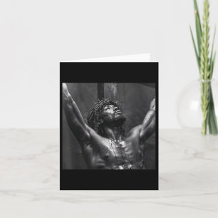 Tarjeta Jesús Negro, Cristianismo, Iglesia, Cristo, Jesús