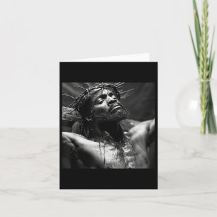 Tarjeta Jesús Negro, Cristianismo, Iglesia, Cristo, Jesús
