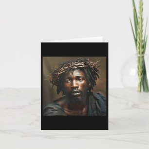 Tarjeta Jesús Negro, Cristianismo, Iglesia, Cristo, Jesús