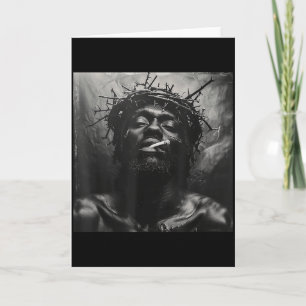 Tarjeta Jesús Negro Fuma, Cristianismo, Iglesia, Cristo,