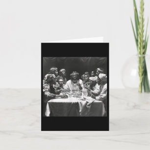Tarjeta Jesús Negro, último Sacramento, Jesús 2