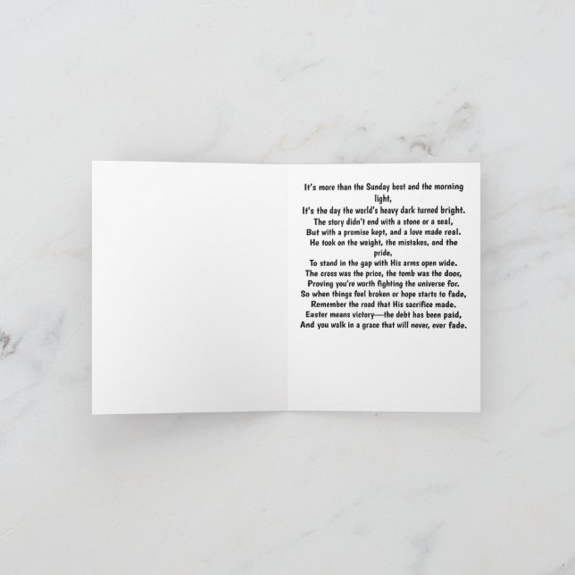 Tarjeta Jesús Pagó (Interior)