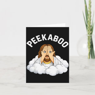 Tarjeta Jesús Peekaboo